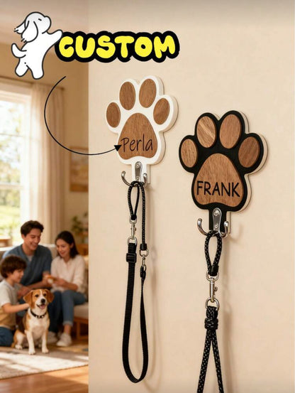 Personalized Leash Hook, Wooden
Wall Hook For Dog Leash