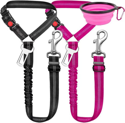 Premium Personalized Dog Car Seat Belt™