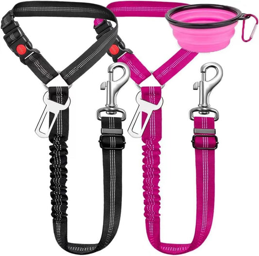 Premium Personalized Dog Car Seat Belt™